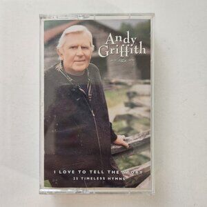 Andy Griffith Cassette Tape I Love To Tell The Story 25 Timeless Hymns Gospel Mu
